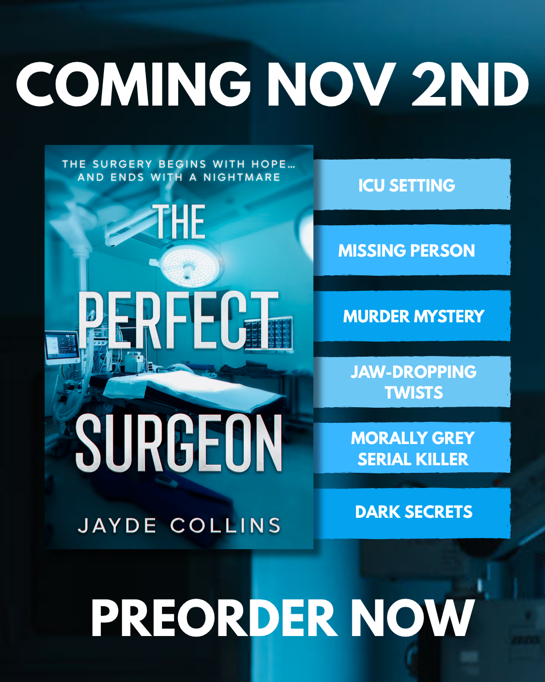 The Perfect Surgeon Preorder (Signed Bookplate & Swag)