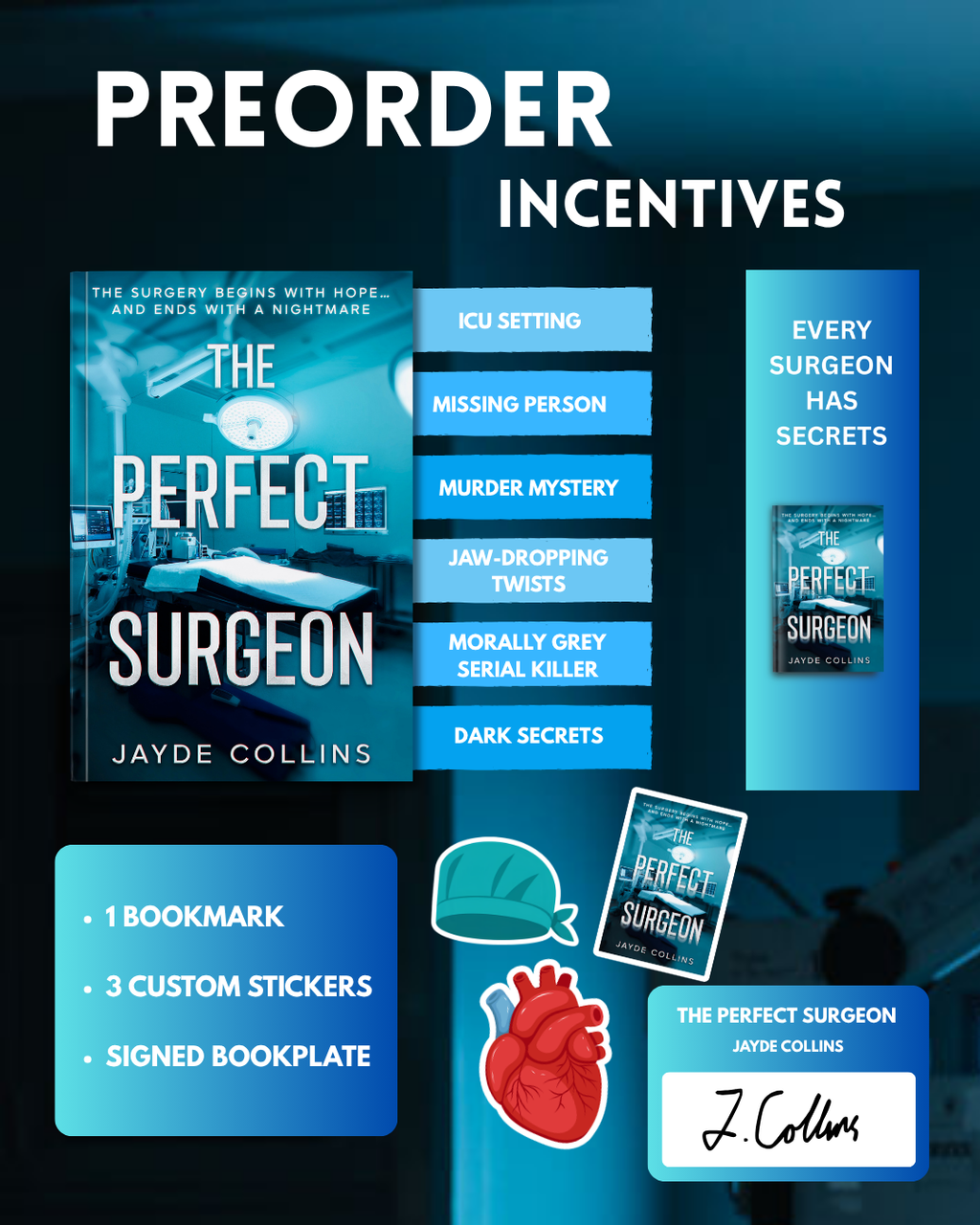 The Perfect Surgeon Preorder (Signed Bookplate & Swag)