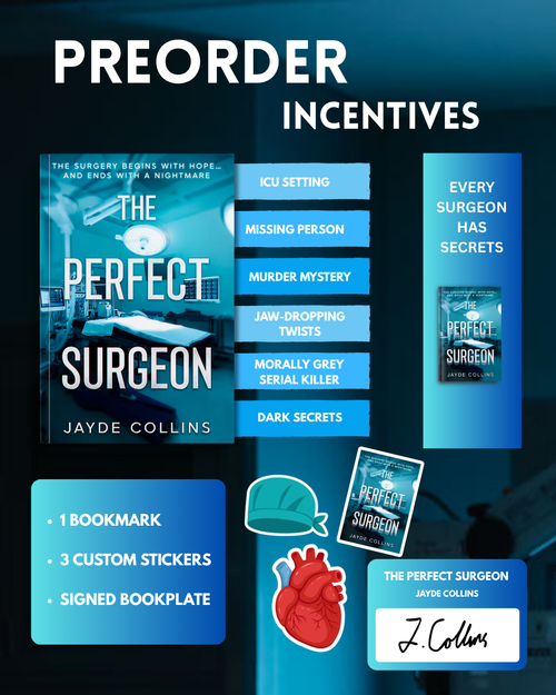 The Perfect Surgeon Preorder (Signed Bookplate & Swag)